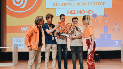 Leerlingen ‘Knip’: prijzen voor innovaties Olympische Spelen
