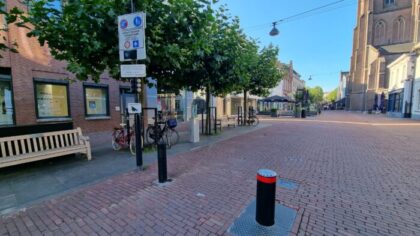 Aantal voertuigen in centrum en Brandevoort met 75% gedaald