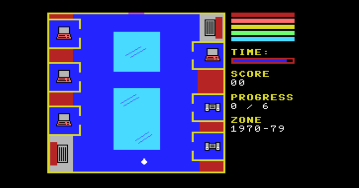 Speel 8 bit videogame over, voor en door het HomeComputerMuseum