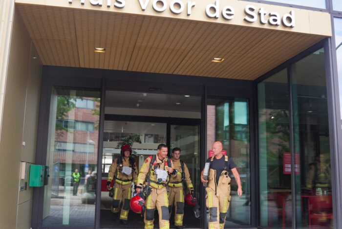 Loos brandalarm in Huis voor de Stad Helmond