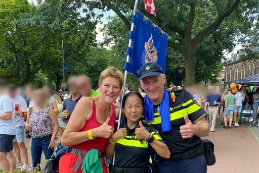 Helmonds politietrio loopt mee met Nijmeegse 4Daagse