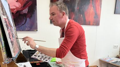Expositie De Fonkel: ‘Tussen Kleur en Lef’ met werk van Rutger Baggerman