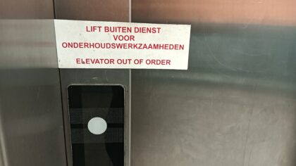 Lift parkeergarage Boscotondo na forse vertraging weer gebruiksklaar