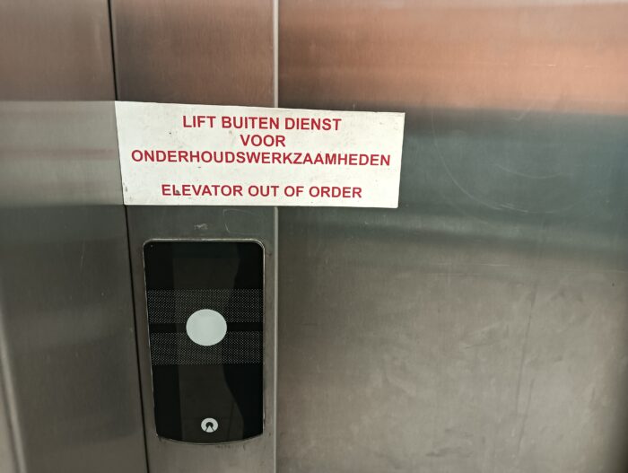 Lift parkeergarage Boscotondo na forse vertraging weer gebruiksklaar