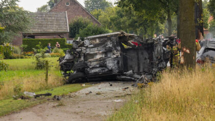 Dode (75) bij ernstig verkeersongeval in Milheeze