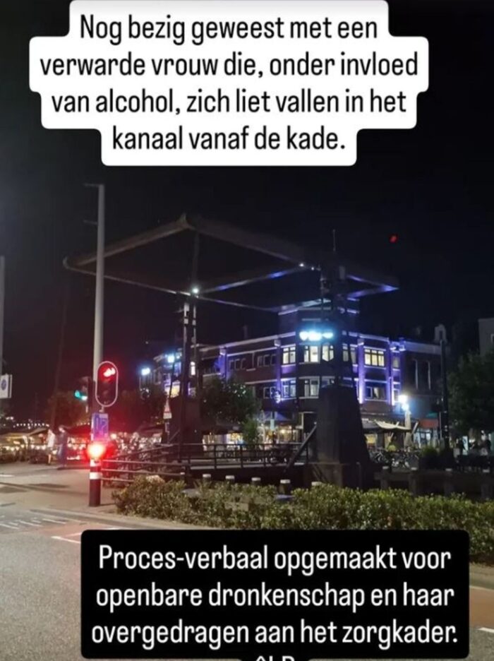 Dronken vrouw springt zelf in Zuid-Willemsvaart na weigering lift
