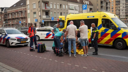Fietsster ernstig gewond na val in Marktstraat