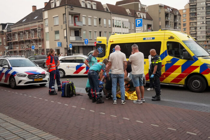Fietsster ernstig gewond na val in Marktstraat
