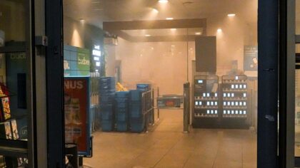 Albert Heijn-vestiging in Mierlo-Hout vol rook; geen brand
