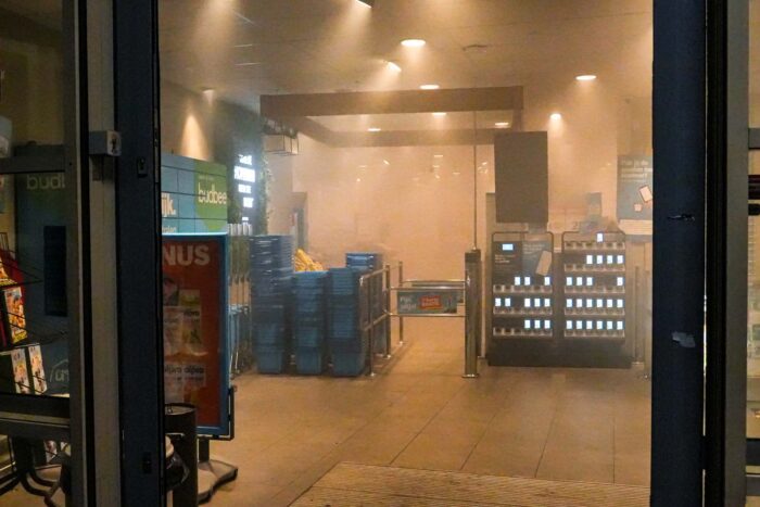 Albert Heijn-vestiging in Mierlo-Hout vol rook; geen brand