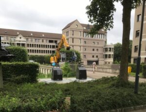 Gemeente start met schoonmaak vijvers Kasteel-Noord