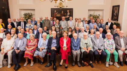 Dertig echtparen vieren hun 60-jarig huwelijksjubileum met Blanksma