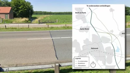 Provincie wil omleiding N279 aan oostelijke zijde Berkendonk onderzoeken