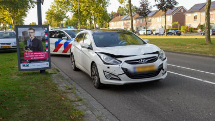 Botsing met drie auto’s Nachtegaallaan in Helmond