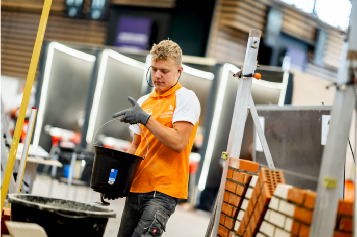 Student BouwInfraCampus scoorde Medallion for Excellence op WorldSkills