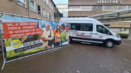 Taxbus biedt nu alle Helmonders flexibel en betaalbaar openbaar vervoer