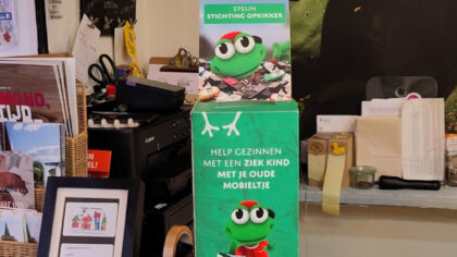 Doneer je oude mobieltje aan Stichting Opkikker en steun langdurig zieke mensen
