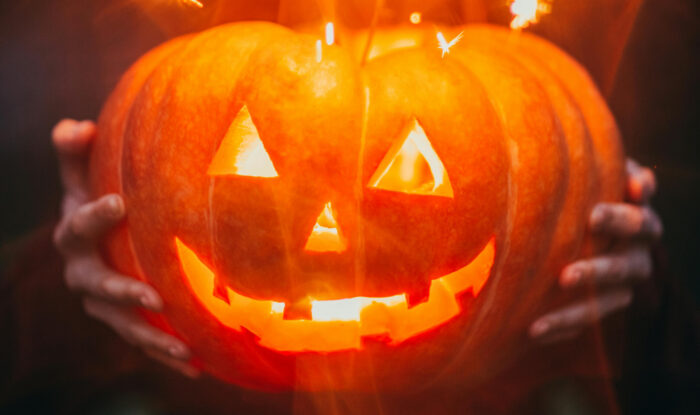 Verdwalen in het Halloween Doolhof bij Wijkcentrum De Boerderij
