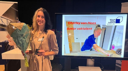 Ter AA-student Charley van Hees wint Noordhofprijs Junior Vaktalent