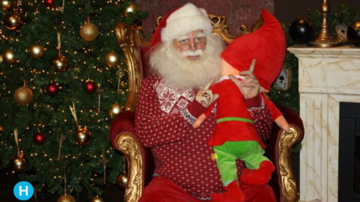 Kerstman staat te popelen om Elzas Passage te betrekken