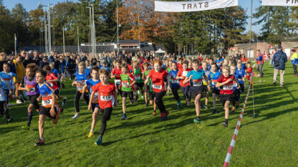Door H.A.C. georganiseerde Molenvencross trekt veel bekijks