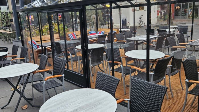 Lunchrestaurant ZIEN: ‘De winterserre is en blijft een terras’