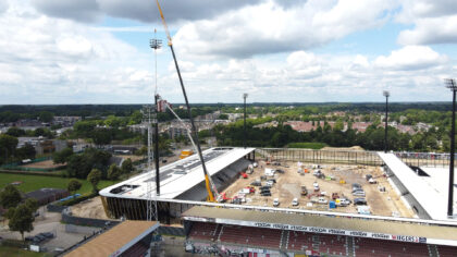 Een kijkje in het nieuwe stadion van Helmond Sport