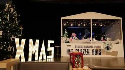 Voor het vijfde jaar weer een Glazen Huis in het Carolus Borromeus College