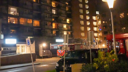 Kleine brand in hal Ameideflat