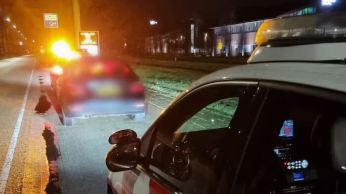 Automobilist rijdt onder invloed van cannabis over N270