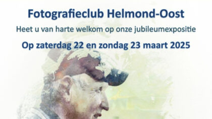 Jubileumexpositie Fotografieclub Helmond-Oost