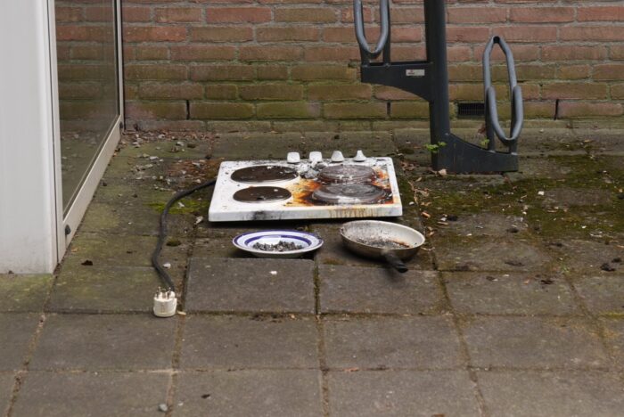 Brandweer rukt uit voor keukenbrand aan de Theo Driessenhof