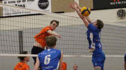 Vaandelteams VC Polaris komen tekort