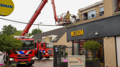 Brand in appartement WC Brouwhorst snel onder controle