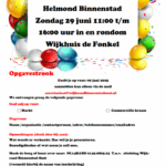 Wijkfeest rond Wijkhuis de Fonkel voor jong en oud