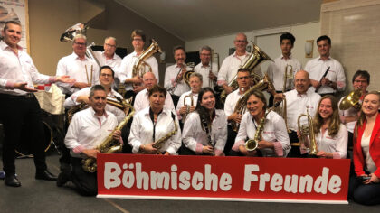 Derde Caratconcert met Fanfares en een blaasorkest