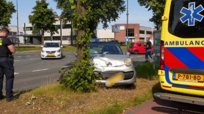 Verkeersongeval op industrieterrein Vossenbeemd in Helmond