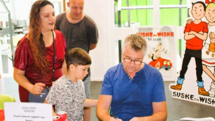 Boek- en Strip Spektakel; Charles Cambré tekent ervoor