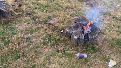 Jongeren stichten voor derde keer brand bij speelheuvel Broederwal