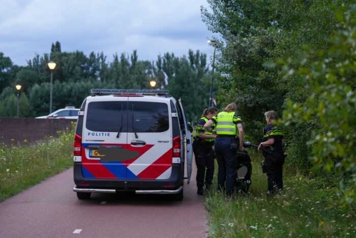Scooterrijder na achtervolging aangehouden in Brandevoort