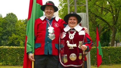 Chislaine Peters voor de tweede keer Koning bij Catharinagilde