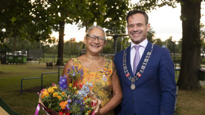 Viola Barends benoemd tot Ridder in de Orde van Oranje-Naussau