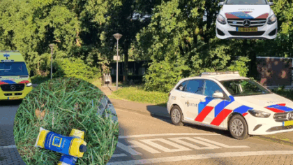Man onder invloed aangetroffen in het gras in Helmond