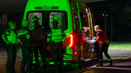 Traumahelikopter voor zwaargewonde jongen op Piet van Bokhovenpad