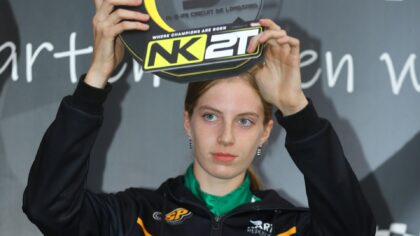 Helmondse karter Lieke van Boekel pakt brons bij NK