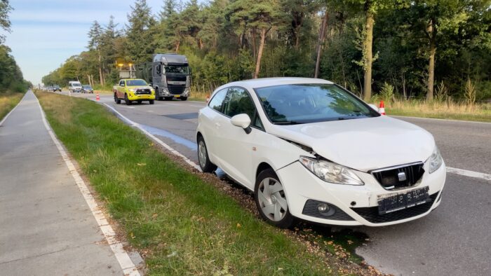 Aanrijding N270 Deurne richting Helmond veroorzaakt verkeershinder