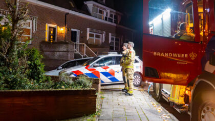 Brand onder overkapping woning aan de Ter Vorseldreef