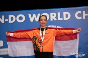 Wereldkampioene Jersey; ‘Taekwon-Do zit gewoon in mijn lijf’