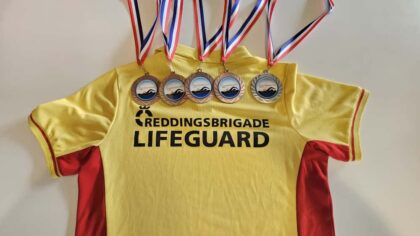 Sterke reddingsactie: Juniorenteam De Reddingsklos verovert derde plek