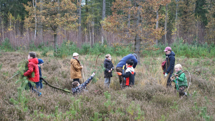 Aan de slag voor open heide: IVN Helmond organiseert Natuurwerkdag